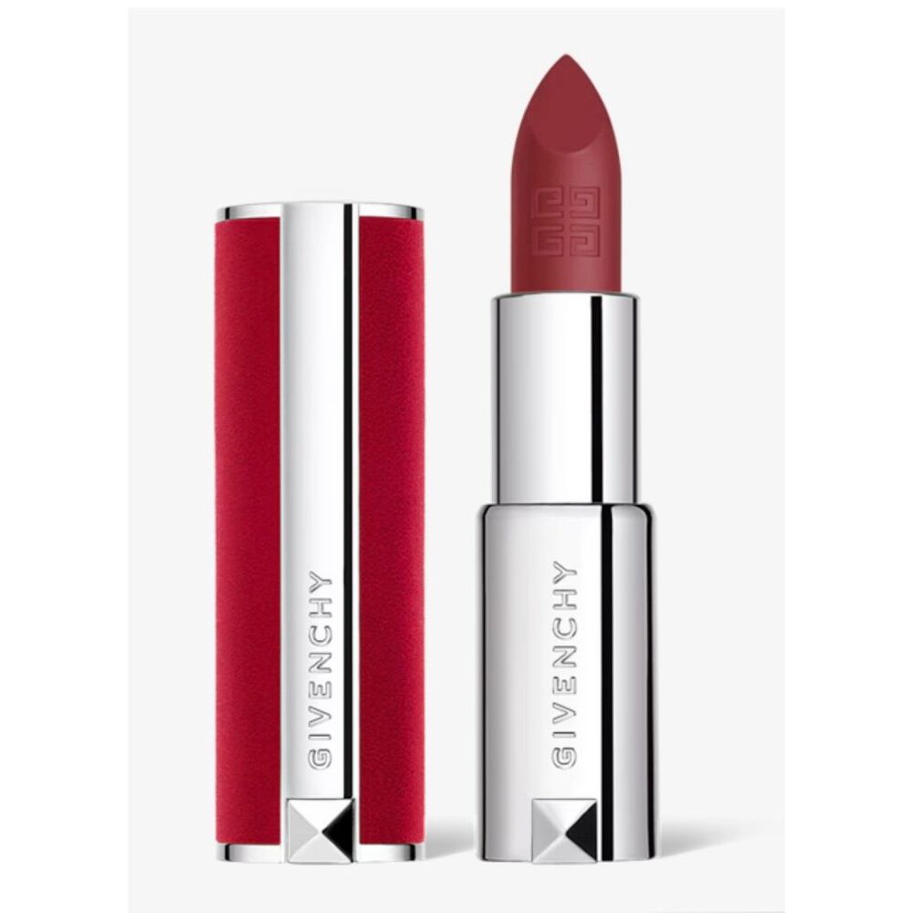 GIVENCHY -Le Rouge Deep Velvet Lipstick/Shade 15 (Nude Ambre) High-Pigment Matte